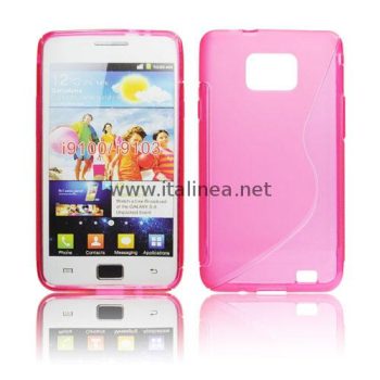 Силиконов TPU S-Line калъф Samsung i9100 Galaxy S2 / розов