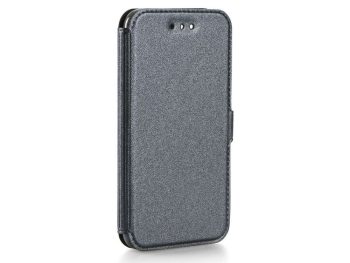 Калъф / book pocket / Nokia 8 Sirocco / Nokia 9 - сив