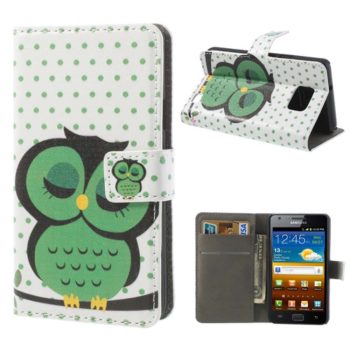 Калъф /book type/ Samsung Galaxy S2 / i9100 - бухал