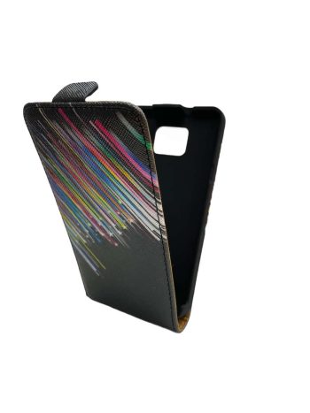 Кожен калъф Premium Samsung i9100 Galaxy S2 - звезди
