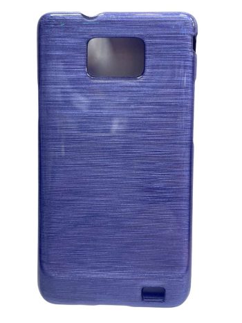 Силиконов гръб Brushed Samsung i9100 Galaxy S2 - лилав