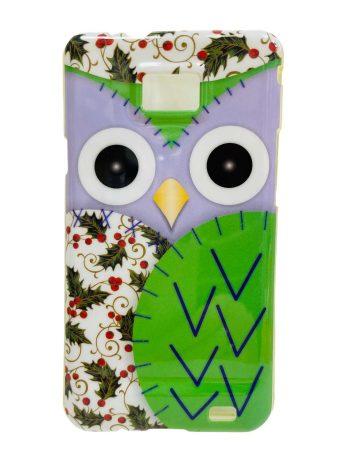 Силиконов гръб Samsung i9100 Galaxy S2 - бухал