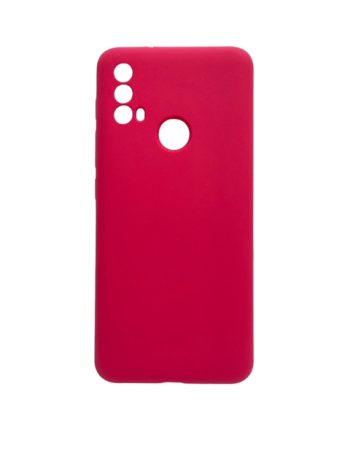 Силиконов калъф гръб TT Silicone Lite Case Motorola Moto E20 / Moto E40 - бордо