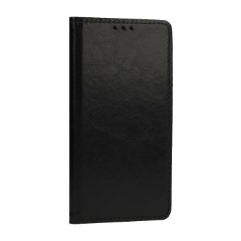 Кожен калъф тефтер / Book Special Case / iPhone 16 - черен